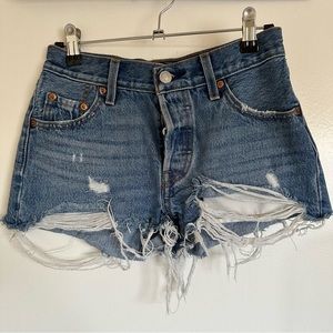 Vintage Levi denim shorts